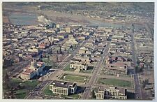 Salem, Oregon Aerial City Photo Postcard, Unposted Smith Western Card picture