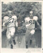 1949 Purdue University Football Halfback Army All Star Norbert Adams Press Photo picture