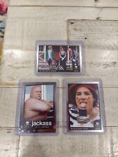 Jackass ZeroCool Trading Card Lot (3 Cards)  Silver picture