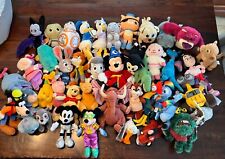 Disney HUGE Lot Of 42 Beanbag Plush Lot All Years Some Vintage & RARE LOOK picture