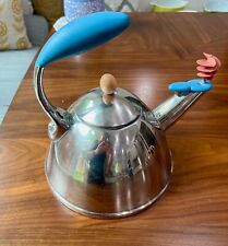 VTG Michael Graves Spinning Whistle Tea Pot 8-10 Stainless Steel Made in Taiwan picture