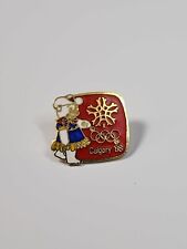 Hidy the Polar Bear Calgary 1988 Winter Olympic Games Lapel Pin RARE picture
