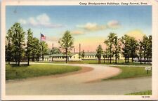 Camp Forrest, Tennessee- 1942 Postcard - WWII Internment Camp - DPO Postmark picture