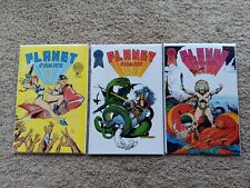 Planet Comics #1 ,2,3- Dave Stevens - Blackthorne Publishing  1988 High Grade picture