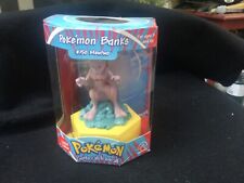 1999 APPLAUSE POKEMON BANKS #150 MEWTWO LIMITED EDITION BANK NEW SEALED picture