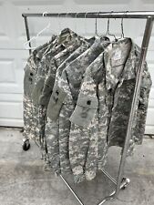 Lot Of 7 Army Combat Uniform Coats M/R M/L And L/R  picture