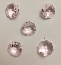 Set of 5 Pcs Swarovski Crystal 8116 14mm 2-Hole Octagon, ROSALINE, New   picture