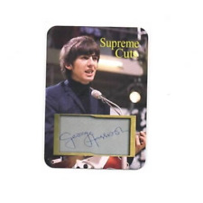 George Harrison The Beatles 2018 Supreme Cuts Die- Cut Sample Card picture