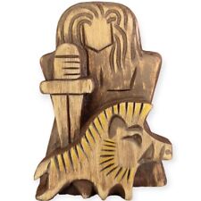 Freyr statue God Scandinavian Mythology Figurine Sculpture Viking Norse Altar picture