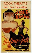 Flirting With Fate MGM 1938 Mini Window Card Original Movie Theater Poster XL8 picture