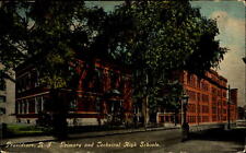 Primary and Technical High Schools ~ Providence Rhode Island RI ~ mailed 1912 picture
