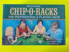 Vintage 1977 Set Of Eight Chip-O-Racks The Professional’s Playing Rack Poker Run picture