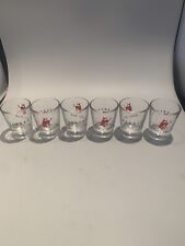 Six (6) New PENDLETON  Whisky Shot Glasses Let'er Buck, plus LOTS  more. picture