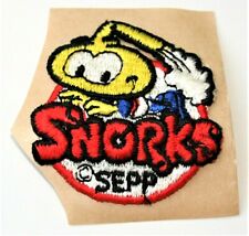 Vintage Snorks Sepp Cartoon TV Show Patch NOS 1980's Vending Machine Prize picture