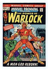 Marvel Premiere #1 VG- 3.5 1972 1st app. Warlock picture