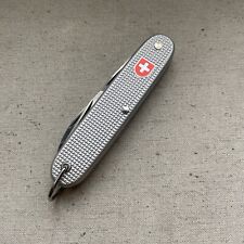 Wenger Soldat Standard Issue Silver Alox Old Cross Swiss Army Knife 1997 picture