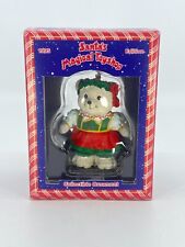 Vintage 1995 Santa's Magical Toyshop Bear Collectibles Ornament in orig box picture