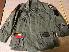 Vietnam War OG-107 OD Slant Pocket Shirt Customized Bling Camohippie See Pics picture