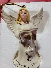 Lenox 2019 Angels Heavenly Song Ornament White Gold Christmas Figure 4.25 in New picture