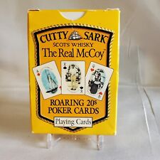 Vintage 1994 Cutty Sark Scot's Whisky Roaring 20's Poker Playing Cards picture