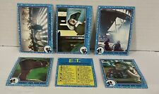 1982 Topps ET Extra Terrestrial Movie Trading Cards Lot Of 6 #80,  83-87 picture