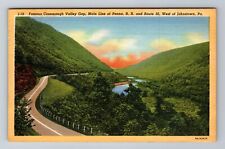 Johnstown PA-Pennsylvania, Conemaugh Gap, Antique c1945 Vintage Postcard picture