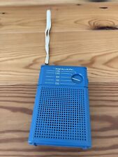 Vintage Blue REALISTIC AM Transistor Radio Shack 12-202 Working Condition picture