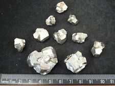 Big Lot of 100% Natural DODECAHEDRON PYRITE Crystal CLUSTERS Peru 76.5gr picture