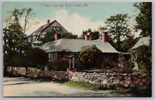 Postcard Taylor Cottage York Harbor Maine *A473 picture