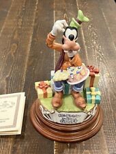 Goofy 60th Birthday Capodimonte Disney Laurenz C.O.A. No. 27 - Read Description picture