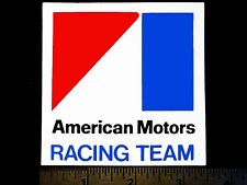 AMC American Motors Racing Team - Original Vintage Decal/Sticker Javelin Rebel picture