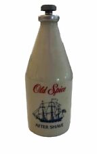 Vintage Old Spice After Shave bottle Ship Grand Turk Collectible - Almost Full picture