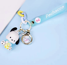 NEW Sanrio X Miniso Pochacco Keychain Wallet Charm 3D Backpack Charm Gift picture