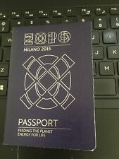 2015 MILANO MILAN EXPO PASSPORT WITH 10 SEALS picture