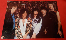 Aerosmith/Up Close And Personal With Aerosmith Vintage Rock Photo Size 11 X  9 picture