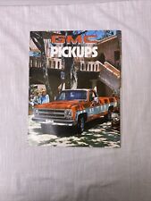Original 1976 GMC Pickup Truck Sales Brochure picture