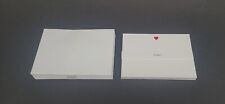 ORIGINAL CARTIER STATIONARY W/ RED HEART PRINT 20 ENVELOPES & 20 CARDS BRAND NEW picture