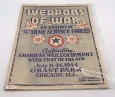 1944 Weapons of War An Exhibit of the Army Service Forces MAP Grant Park Chicago picture