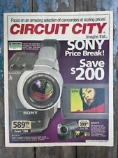 Vintage 2001 Circuit City Nintendo 64 etc. 22 page sales brochure booklet picture
