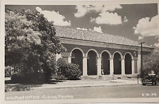 Texas Post Office  RPPC Cisco 1940s TX picture