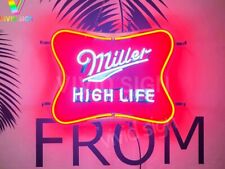 New Miller High Life Beer Lamp Neon Light Sign 20