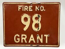 Vintage Firehouse Sign  picture