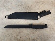 Vintage Ontario USA SPEC PLUS Tanto 10 Tactical Knife W/ Sheath MINT Rare picture