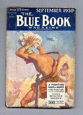 Blue Book Pulp / Magazine Sep 1930 Vol. 51 #5 GD picture