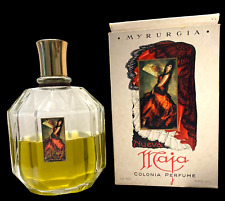 Vintage Cologne Perfume 8oz RARE Myrurgia Maja 1/2 Liter Bottle SPAIN 50% approx picture