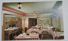 1950s/60s Hamburger Inn Cafe Breckenridge MN Postcard Pictures Clock Unposted picture