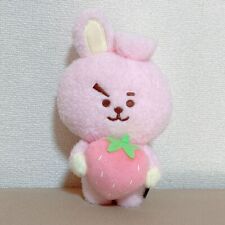 BTS BT21 COOKY Fruits Strawberry Plush Doll Linefriends M 23cm Limited Japan picture
