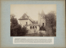 France, Avressieux, Château de Montfleury vintage print print period print  picture