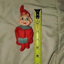 Vintage Knee Hugger Christmas Elf Pixie Doll picture