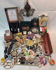 Junk Drawer Lot Vintage-Now Trinkets Treasures Collectibles 62 Pcs 4lbs 12 Oz. picture